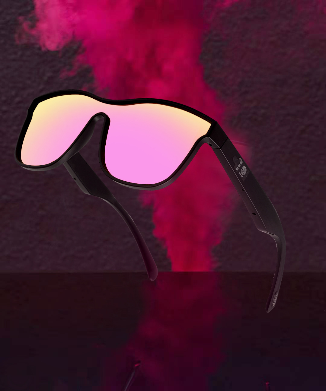 Factory Sports Smart Bluetooth Glasses Bone Conduction Call TWS Headset Sports Music Glasses Gift Logo