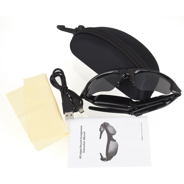 Foreign Trade Outdoor Cycling Sports Smart DV HD Digital Camera Glasses Sunglasses