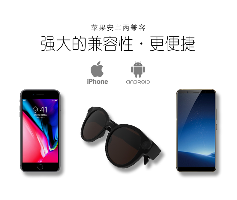 K11 Smart Glasses HotSpot WiFi Camera Sunglasses Glasses Outdoor Sports Video WiFi Glasses Sq11