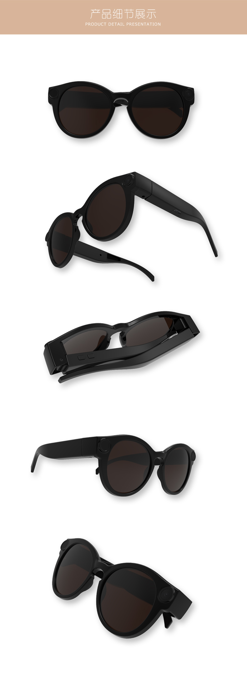K11 Smart Glasses HotSpot WiFi Camera Sunglasses Glasses Outdoor Sports Video WiFi Glasses Sq11