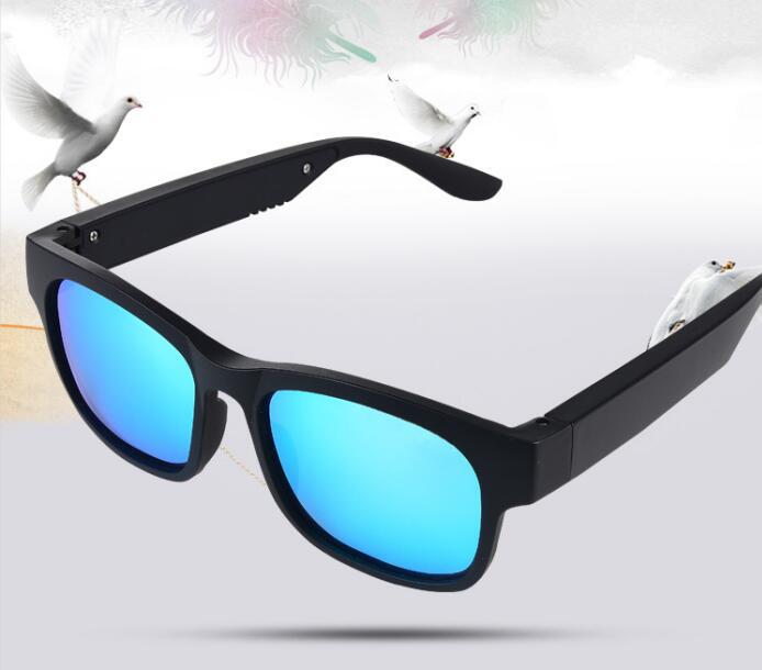 Amazon Hot 2019 Smart Bluetooth 5.0 Glasses Directional Open Reflective Lenses Sun Glasses