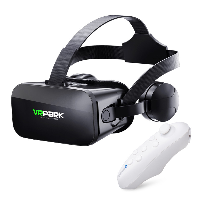 New smart glasses foreign trade VRBOX game J20 movie 3D glasses smart head wear 4k panoramic mobile phone