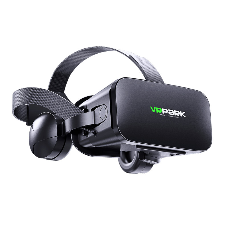 New smart glasses foreign trade VRBOX game J20 movie 3D glasses smart head wear 4k panoramic mobile phone