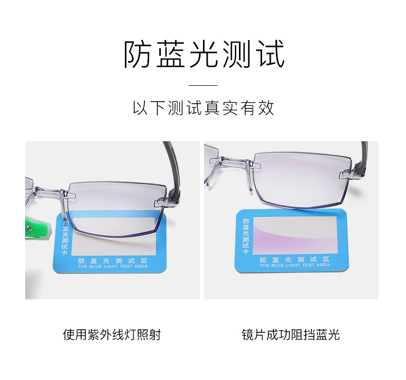 Exhibition Gift Stall Supply Hot Sale Street Stall Profiteering Glasses Smart Zoom Anti-Blue Ray Reading Glasses