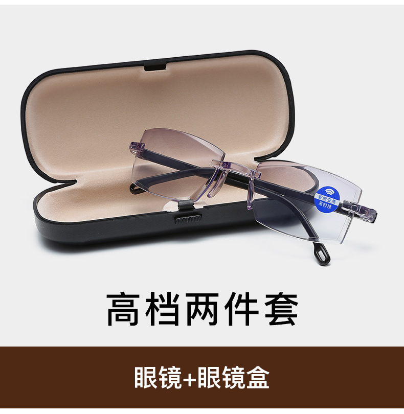Exhibition Gift Stall Supply Hot Sale Street Stall Profiteering Glasses Smart Zoom Anti-Blue Ray Reading Glasses