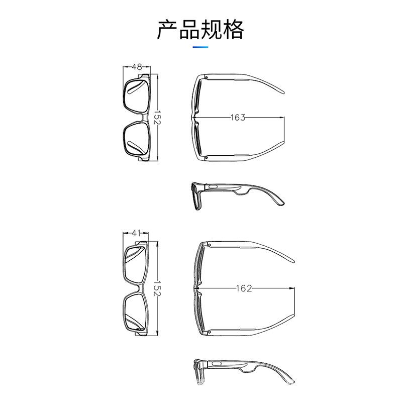 G3 Bone Conduction Glasses Smart Bluetooth Glasses Outdoor Sports Sunglasses TWS Headset Glasses Headset