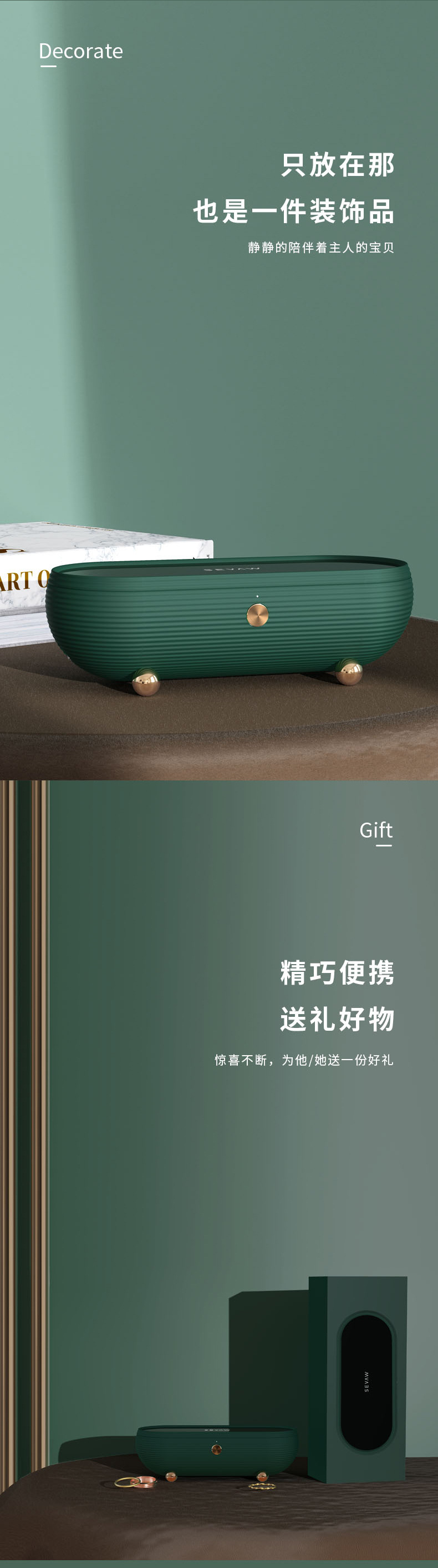 Ultrasonic Cleaning Machine Mini Small Household Smart Cleaning Glasses Pupil Cleaner Jewelry Watch Dust Removal
