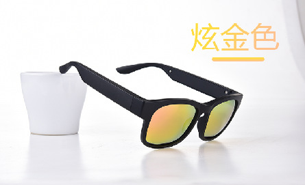 Cross-Border Smart Bluetooth Glasses Headset Bluetooth 5.0 Stereo Bluetooth Outdoor Sunglasses External Speaker IP4