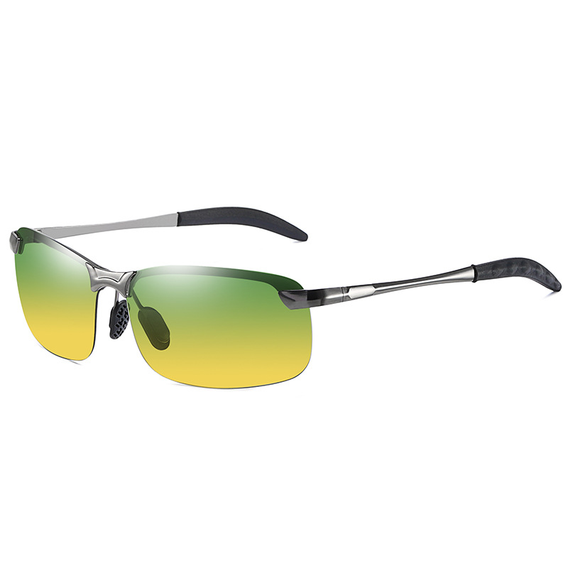 New 3043 Men&#039;s Sunglasses Day and Night Driving Glasses Smart Color Changing Polarized Sunglasses Factory Approval