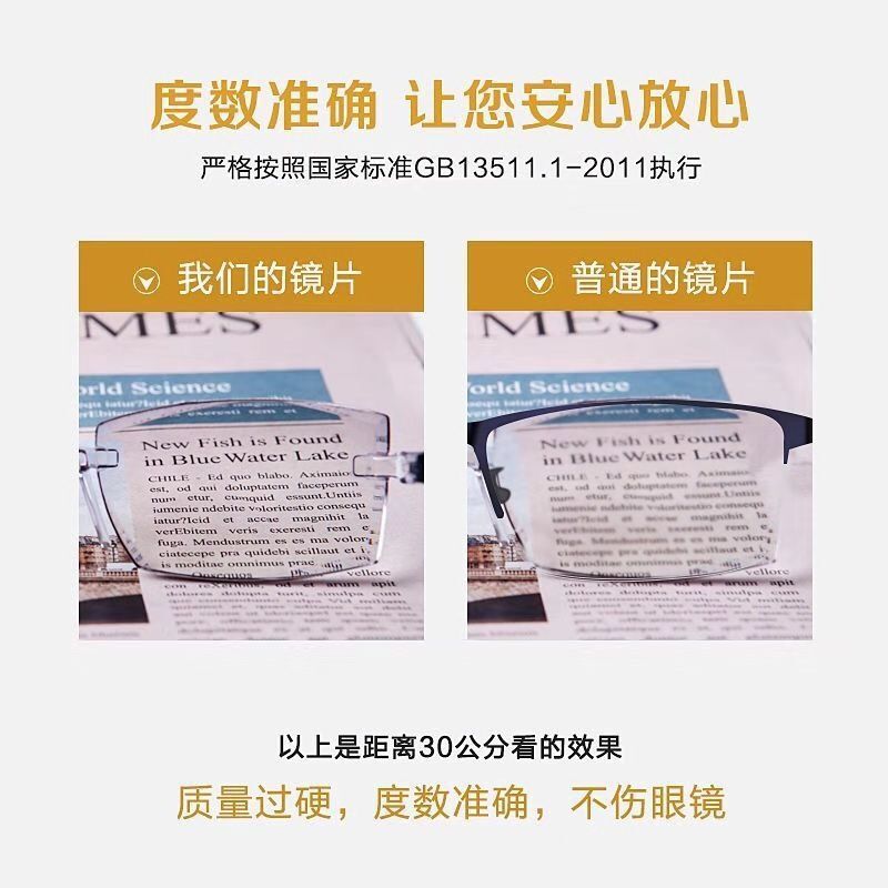 2020 new reading glasses dual-use male and female smart zoom anti-blue reading glasses manufacturers direct