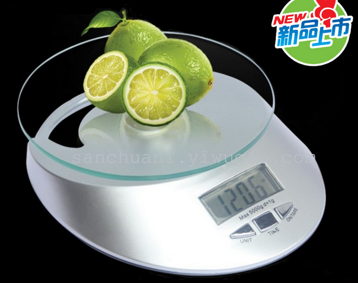 KE-4 electronic kitchen scale batching scale weighing 5 kg of glass scale electronic scale