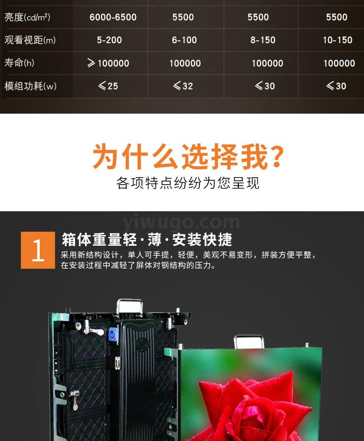 LED screen display die-cast aluminum display screen stage background screen display advertising display LED lights LED screen display die-cast aluminum display screen stage background screen display advertising display LED lights