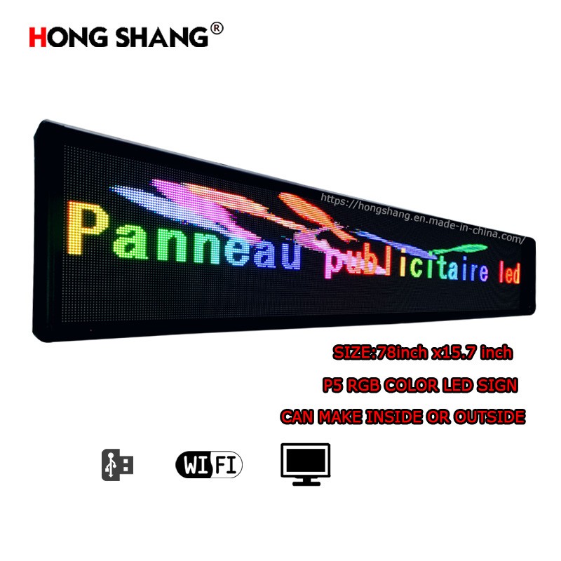 Customized LED Screen of Various Specifications Indoor and Outdoor LED Advertising Board Store Promotional LED Screen