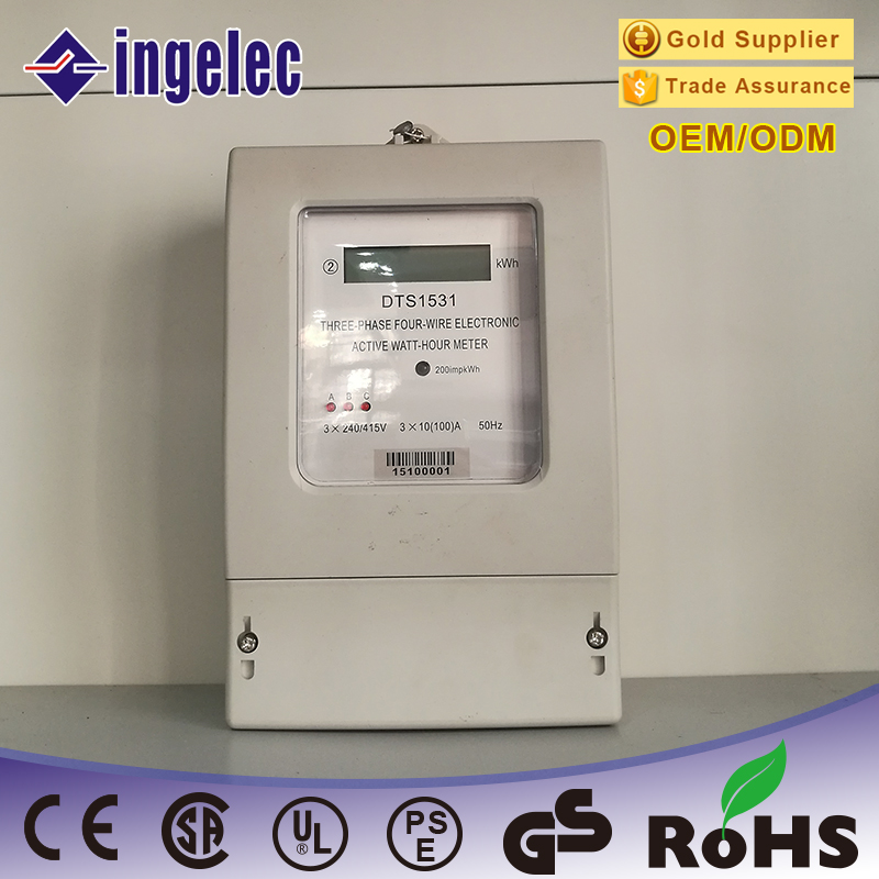 Factory Price Electronic Single-Phase Watt-Hour Meter LED Screen Electronic Meter Meter