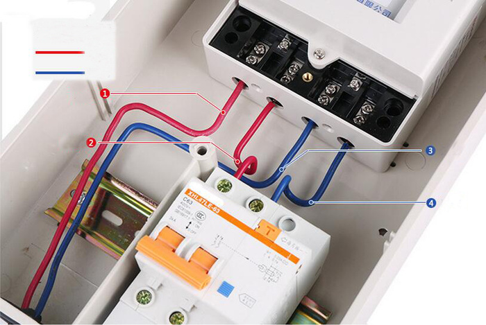 Factory Price Electronic Single-Phase Watt-Hour Meter LED Screen Electronic Meter Meter Factory Price Electronic Single-Phase Watt-Hour Meter LED Screen Electronic Meter Meter