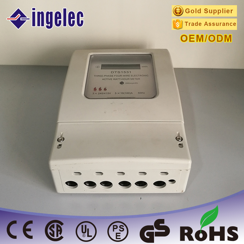 Factory Price Electronic Single-Phase Watt-Hour Meter LED Screen Electronic Meter Meter