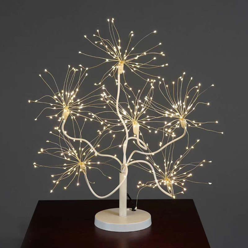 Creative Wedding Props Spark Tree Fireworks Lamp Road Lead Decoration Wedding Show Window Decoration Event Layout