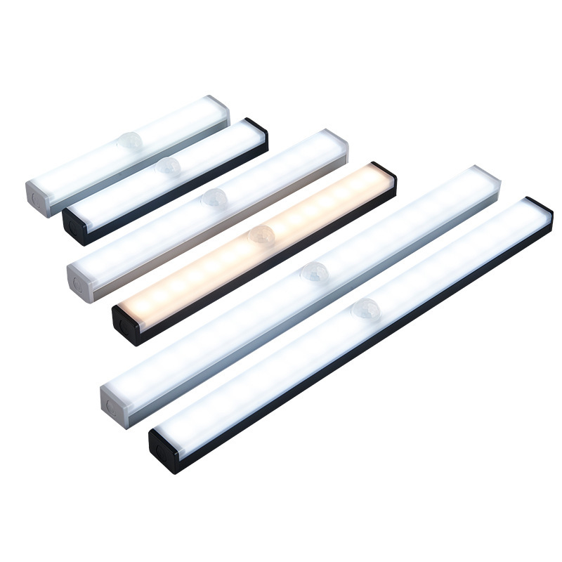Smart Cabinet Light New USB Lead Profile Infrared Sensor Lamp Led Small Night Lamp Rechargeable Wine Cabinet Light