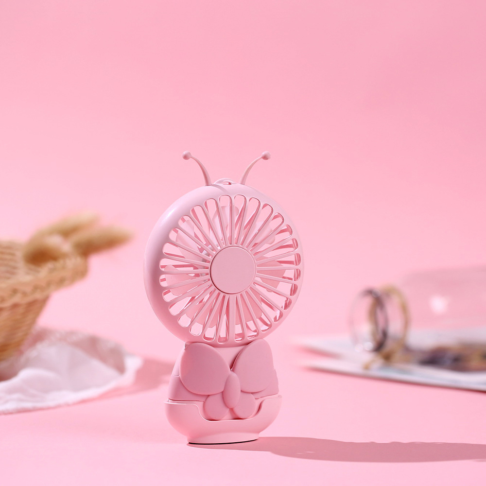 Butterfly USB mini handheld small fan can be charged for large wind portable Butterfly USB mini handheld small fan can be charged for large wind portable