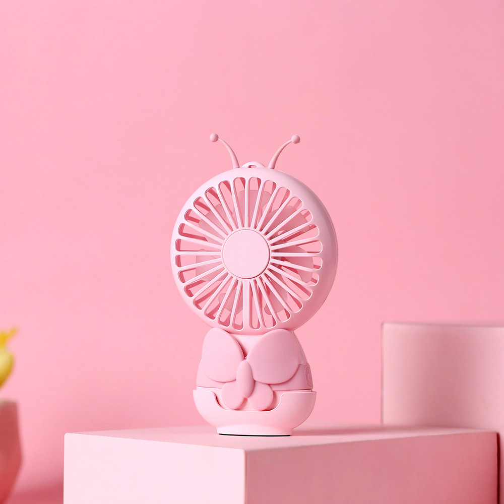 Butterfly USB mini handheld small fan can be charged for large wind portable Butterfly USB mini handheld small fan can be charged for large wind portable