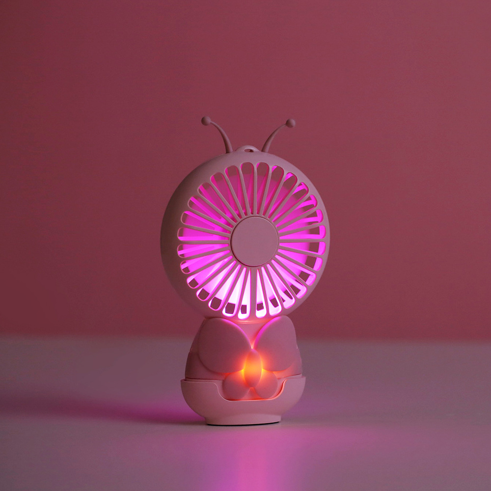 Butterfly USB mini handheld small fan can be charged for large wind portable Butterfly USB mini handheld small fan can be charged for large wind portable