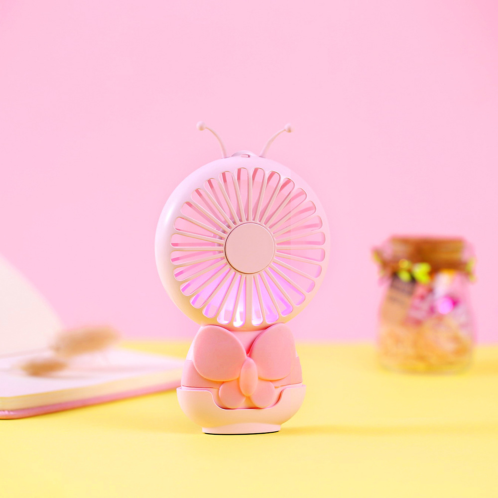 Butterfly USB mini handheld small fan can be charged for large wind portable Butterfly USB mini handheld small fan can be charged for large wind portable