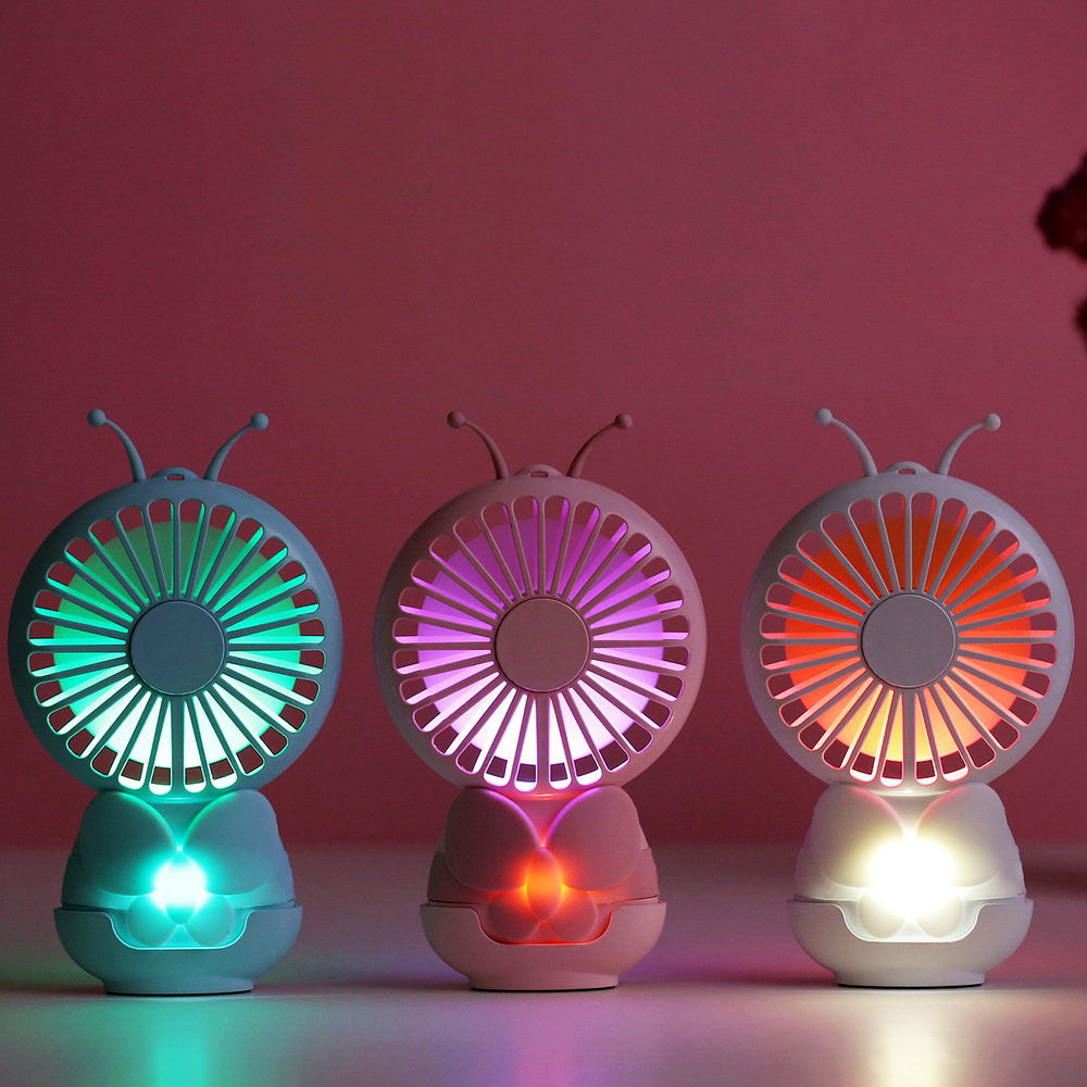 Butterfly USB mini handheld small fan can be charged for large wind portable Butterfly USB mini handheld small fan can be charged for large wind portable