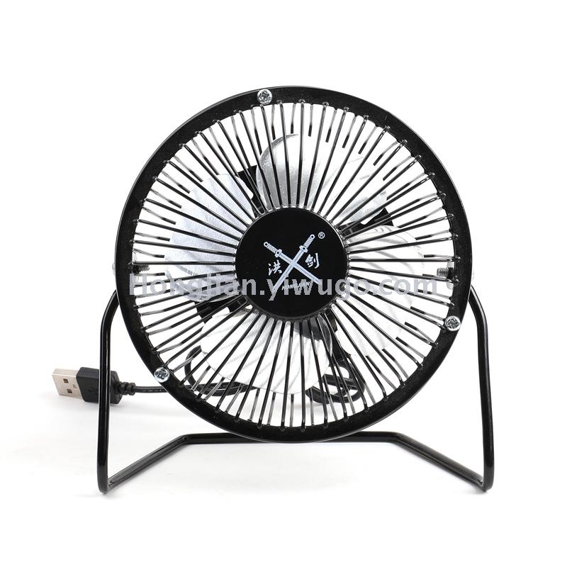 Direct factory 4 inch iron usb fan computer desktop table portable small fan aluminum leaf mini fan Direct factory 4 inch iron usb fan computer desktop table portable small fan aluminum leaf mini fan