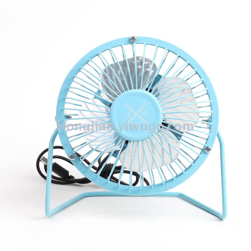 Direct factory 4 inch iron usb fan computer desktop table portable small fan aluminum leaf mini fan Direct factory 4 inch iron usb fan computer desktop table portable small fan aluminum leaf mini fan