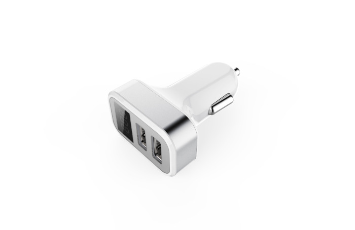 Car Charger Dual USB voltage display car charging electronic products Fast Charger 2.1A Car Charger Dual USB voltage display car charging electronic products Fast Charger 2.1A