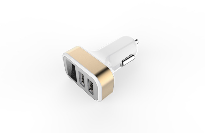 Car Charger Dual USB voltage display car charging electronic products Fast Charger 2.1A Car Charger Dual USB voltage display car charging electronic products Fast Charger 2.1A