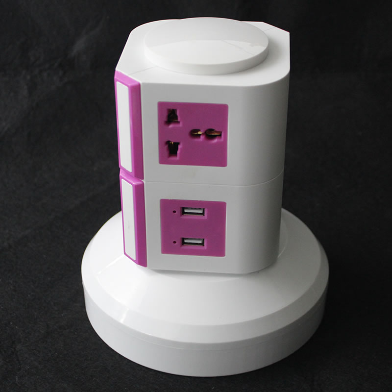2usb Two-Layer with Independent Switch British Plugs Socket Power Strip Power Strip Patch Board Patch Board
