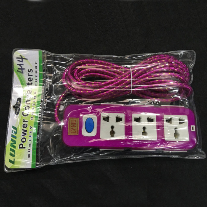 Wiring Power Strip Patch Board Socket 3 M Color Rainproof and Waterproof Patch Board Wiring Power Strip Patch Board Socket 3 M Color Rainproof and Waterproof Patch Board