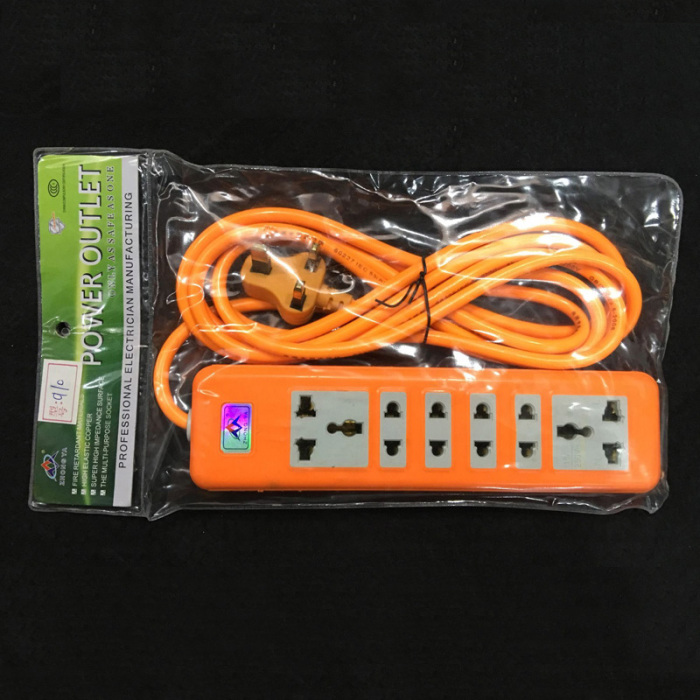 Wiring Power Strip Patch Board Socket 3 M Color Rainproof and Waterproof Patch Board Wiring Power Strip Patch Board Socket 3 M Color Rainproof and Waterproof Patch Board
