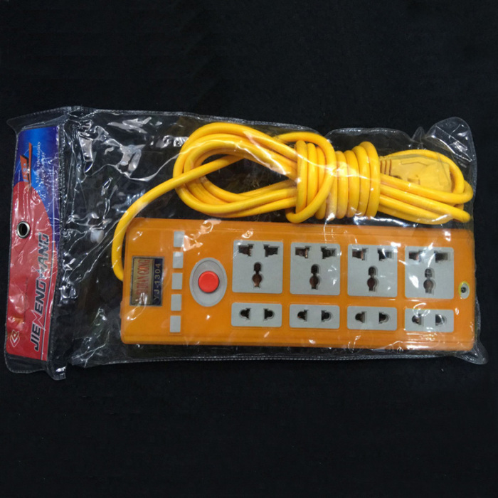 Wiring Power Strip Patch Board Socket 3 M Color Rainproof and Waterproof Patch Board Wiring Power Strip Patch Board Socket 3 M Color Rainproof and Waterproof Patch Board