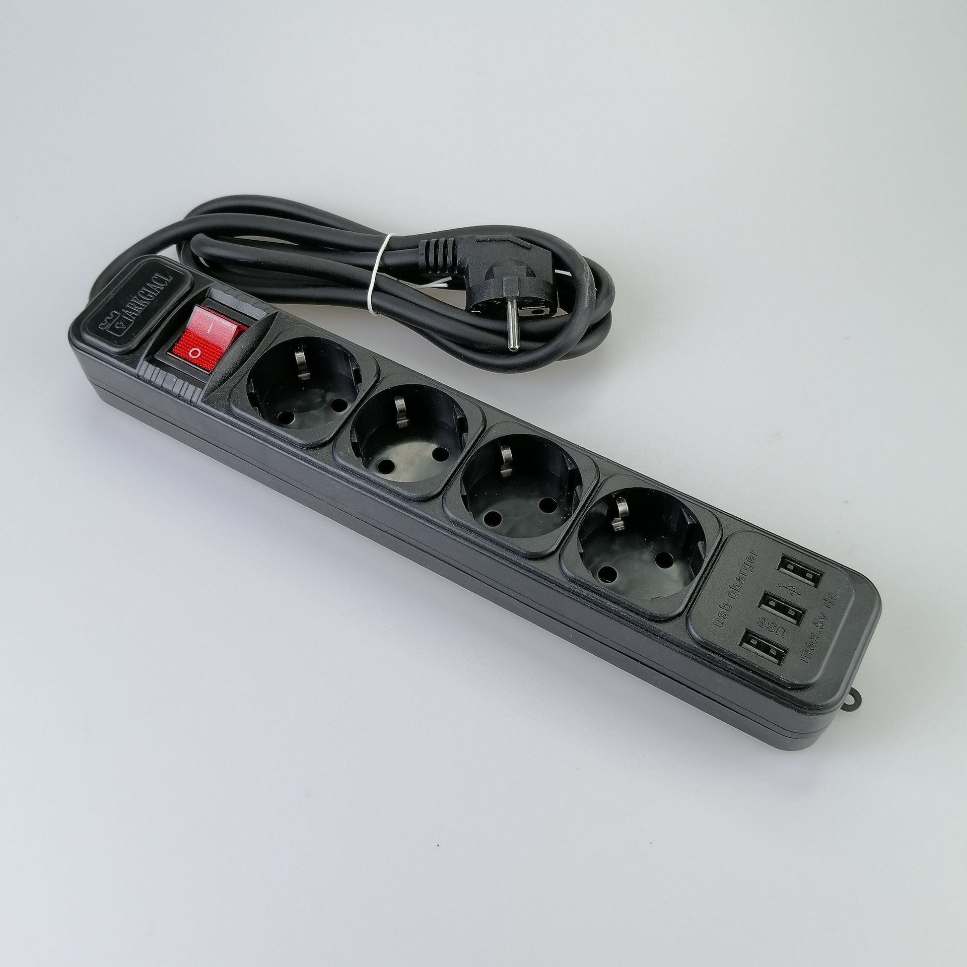 French Five-Bit Patch Board with Switch Connector Socket Patch Board Black French 3 M Wire African with USB French Five-Bit Patch Board with Switch Connector Socket Patch Board Black French 3 M Wire African with USB