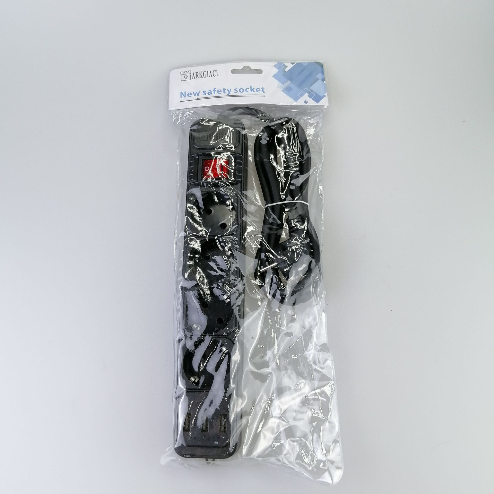 French Five-Bit Patch Board with Switch Connector Socket Patch Board Black French 3 M Wire African with USB French Five-Bit Patch Board with Switch Connector Socket Patch Board Black French 3 M Wire African with USB