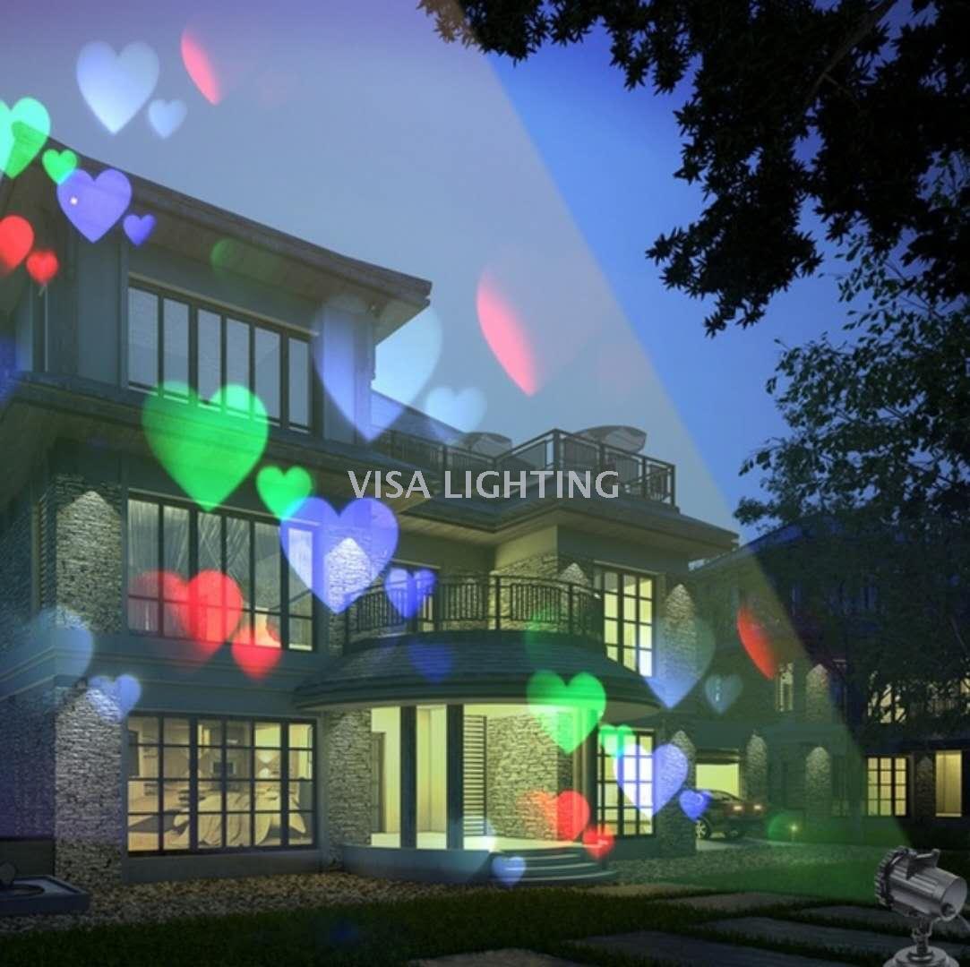 Outdoor decorative lamp laser light full sky star pattern can be fixed multi - pattern lawn laser