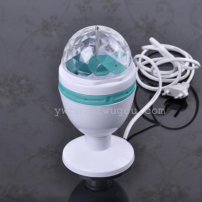 Desktop lamp LED light Crystal Magic Ball rotating lights party lights KTV laser light stage lighting