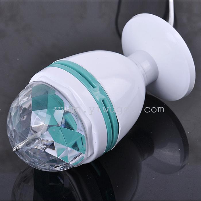 Desktop lamp LED light Crystal Magic Ball rotating lights party lights KTV laser light stage lighting