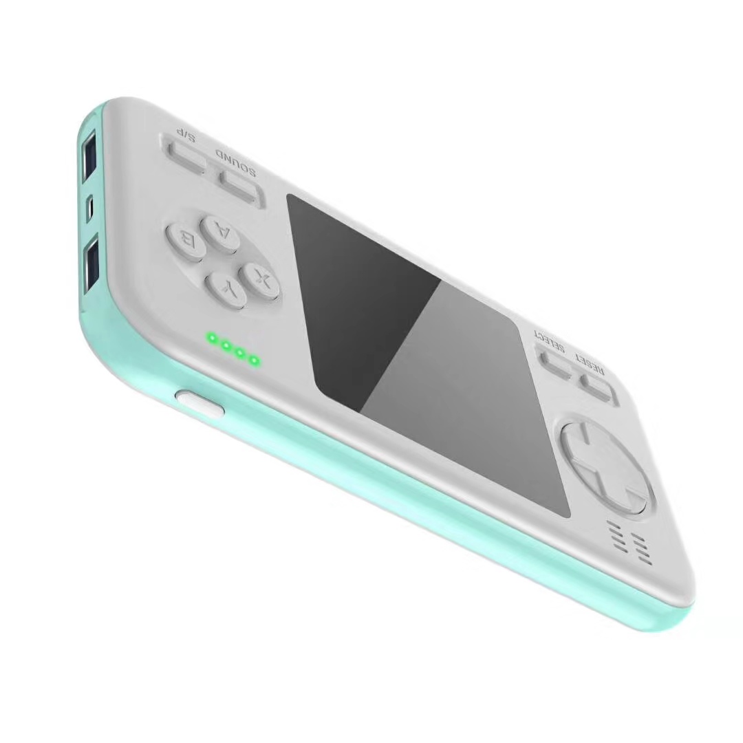 Game Machine + Power Bank 2-in-1 Retro Handheld Portable Game Machine Mini 8000 MA Travel Unique Game Machine + Power Bank 2-in-1 Retro Handheld Portable Game Machine Mini 8000 MA Travel Unique