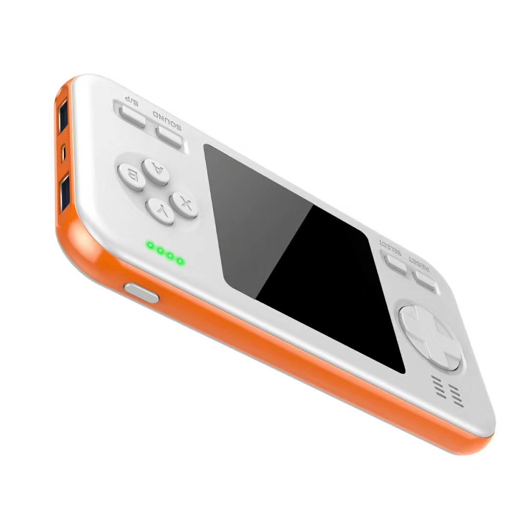 Game Machine + Power Bank 2-in-1 Retro Handheld Portable Game Machine Mini 8000 MA Travel Unique Game Machine + Power Bank 2-in-1 Retro Handheld Portable Game Machine Mini 8000 MA Travel Unique