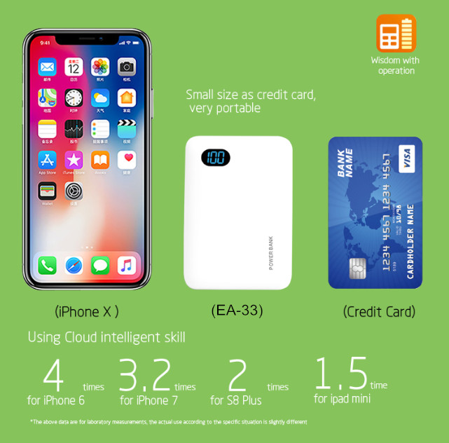 Mini Power Bank Customized Logo Creative Cartoon Lightweight Mobile Power Business Gift Charging Treasure Display