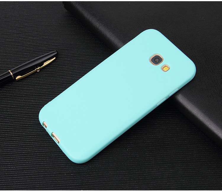 Samsung A52017 Phone Case Candy Color All-Inclusive Frosted TPU Protective Shell Lanyard Hole Frosted Protective Cover Samsung A52017 Phone Case Candy Color All-Inclusive Frosted TPU Protective Shell Lanyard Hole Frosted Protective Cover