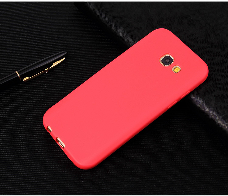 Samsung A52017 Phone Case Candy Color All-Inclusive Frosted TPU Protective Shell Lanyard Hole Frosted Protective Cover Samsung A52017 Phone Case Candy Color All-Inclusive Frosted TPU Protective Shell Lanyard Hole Frosted Protective Cover