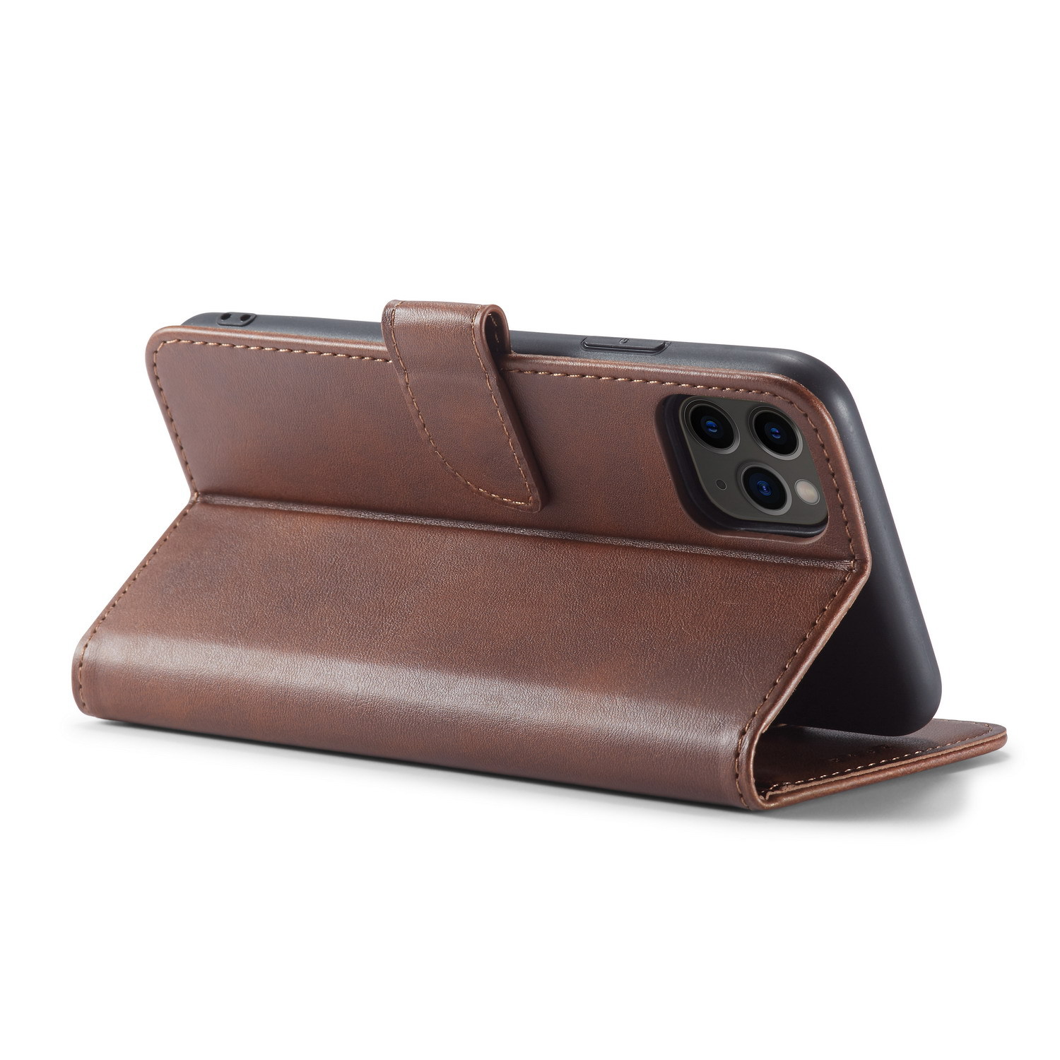 For Apple 11XR Mobile Phone Shell iPhone 12 Leather Cover Samsung Note 20 Flip Protective Case Huawei P40