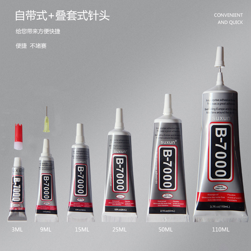 Comes with Needle ya gao jiao B7000 Phone Screen Glue Mobile Phone Shell Stickon Crystals Ornament Tool