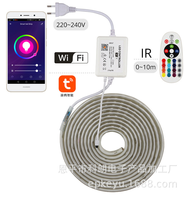 High Voltage LED Controller Graffiti App Smart Wireless WiFi Flexible Neon Light Remote Control RGB Light Bar Dimmer High Voltage LED Controller Graffiti App Smart Wireless WiFi Flexible Neon Light Remote Control RGB Light Bar Dimmer