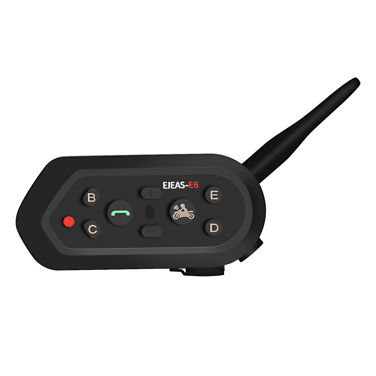 1200 M Helmet Bluetooth Interphone Walkie-Talkie Full Duplex Bluetooth Walkie-Talkie E6