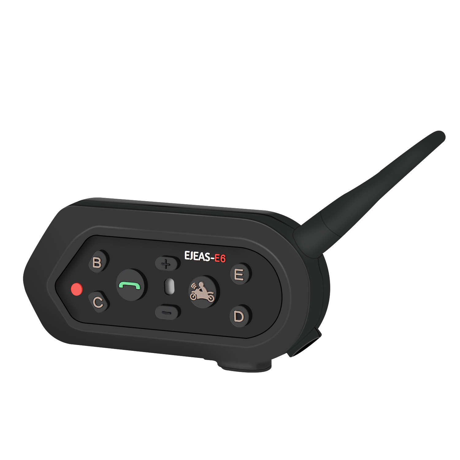 1200 M Helmet Bluetooth Interphone Walkie-Talkie Full Duplex Bluetooth Walkie-Talkie E6
